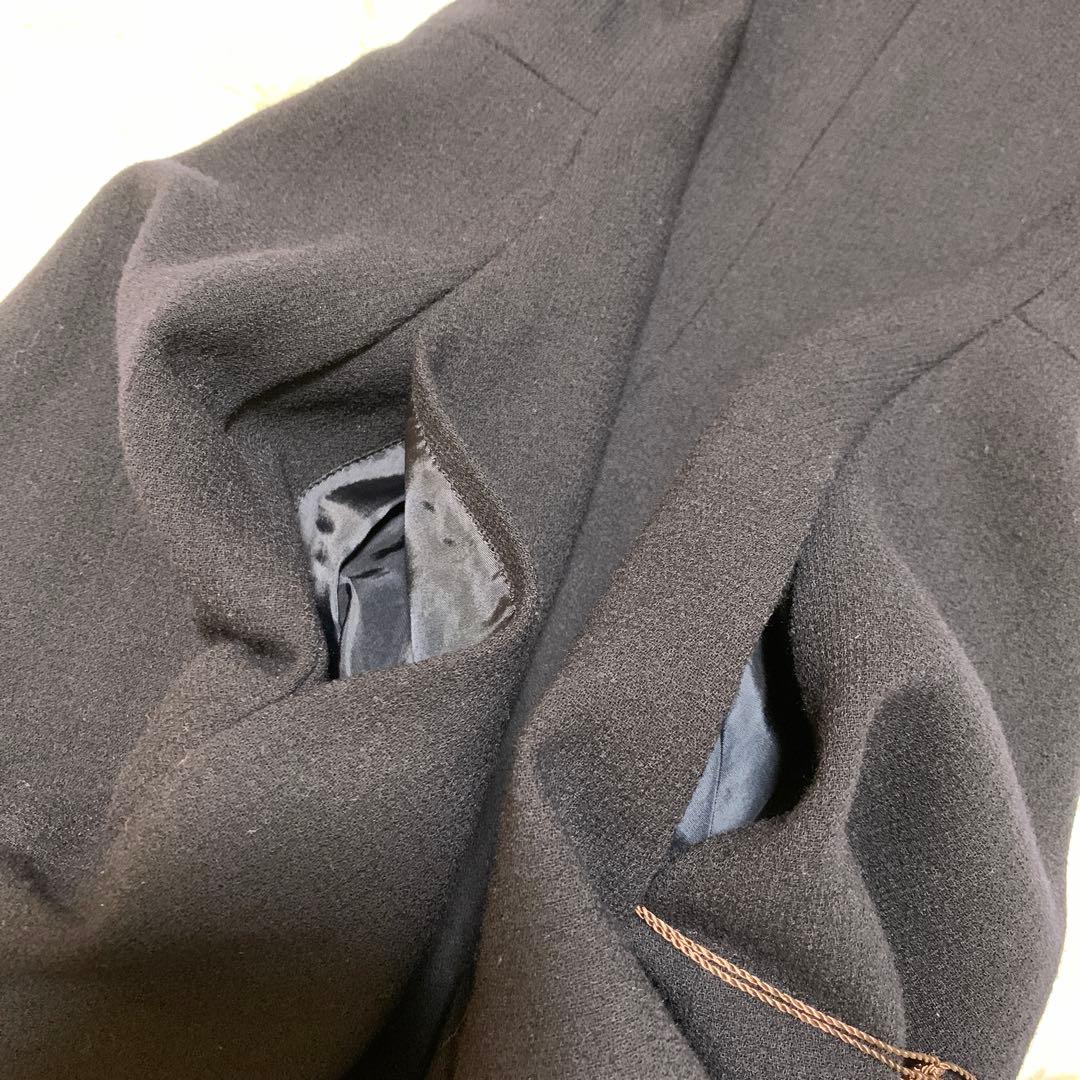 美品✨希少サイズ フォクシー FOXEY Vバロン ウール ワンピース 42