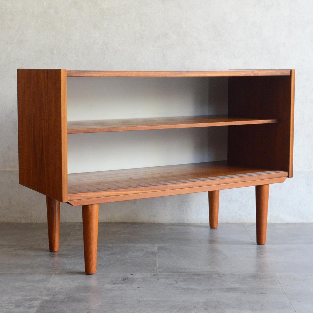 デンマーク 北欧ヴィンテージ チーク ガラスキャビネット 北欧家具 ショーケース