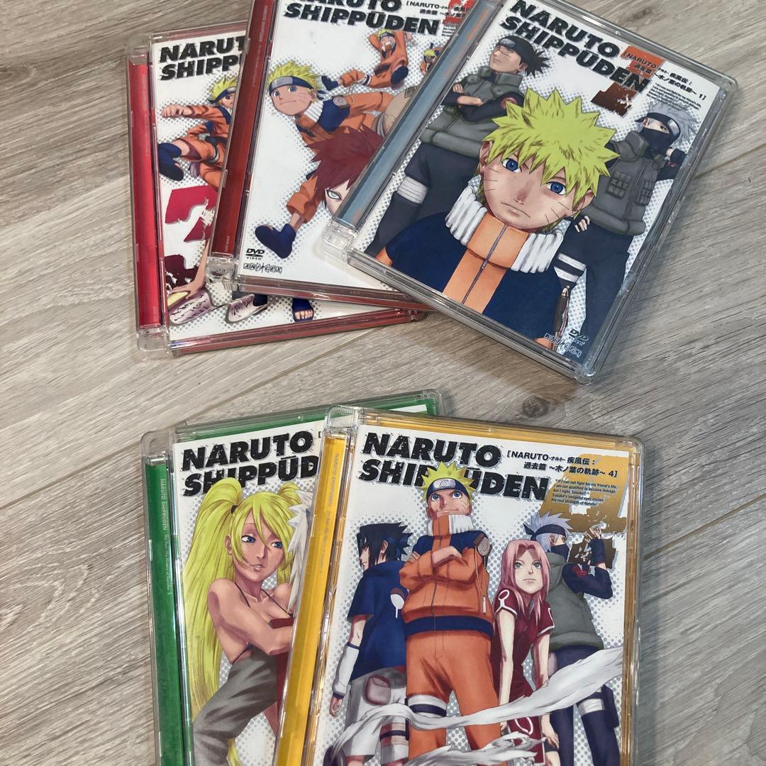 NARUTO疾風伝　過去編　木の葉の軌跡　全巻　DVD box付き