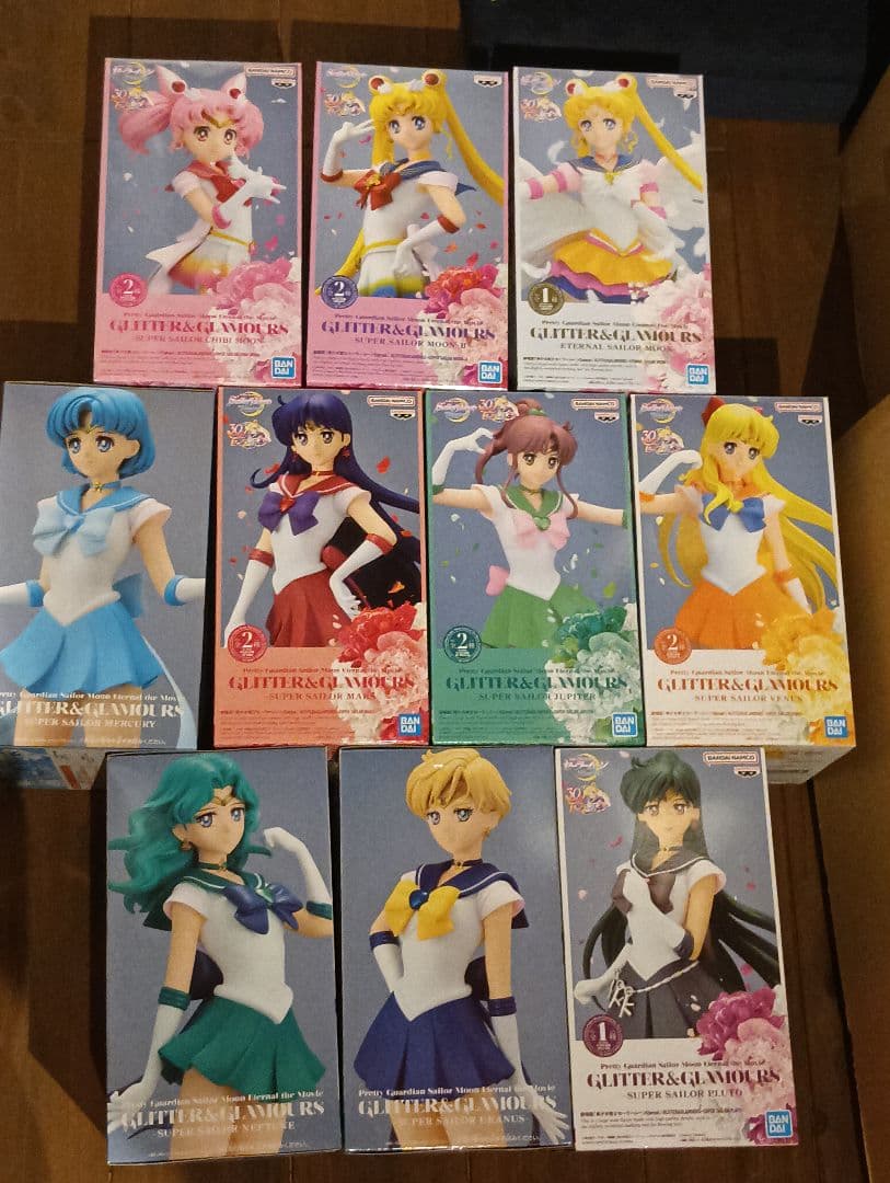 ★ 美少女戦士セーラームーン セーラー戦士 フィギュア 10種類 セット ★