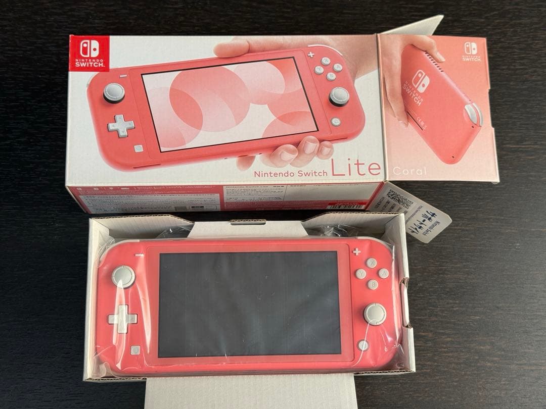 ジャンク　Nintendo Switch LITE コーラル
