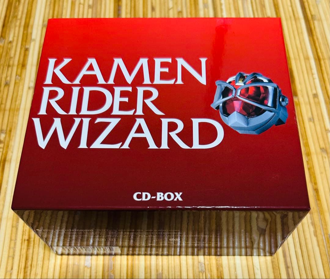 仮面ライダーウィザードCD BOX 特撮　限定 グッズ　ソフビ　当時　レア　廃盤
