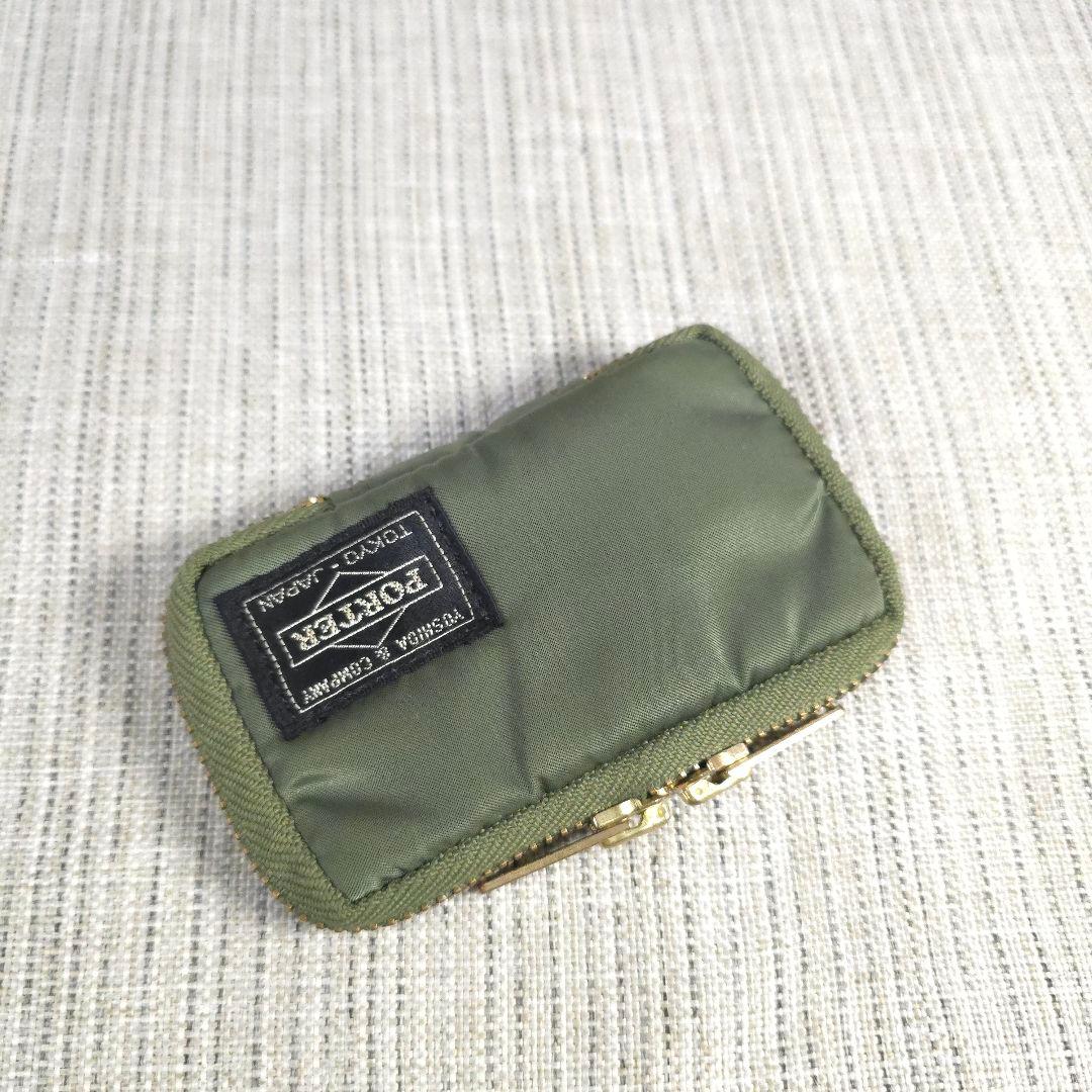 希少色　人気　PORTER　ポーター　タンカー　6連　キーケース　セージグリーン