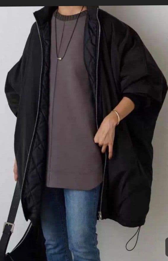 BEARDSLEY 中綿BIGポンチョコート（1回着用）