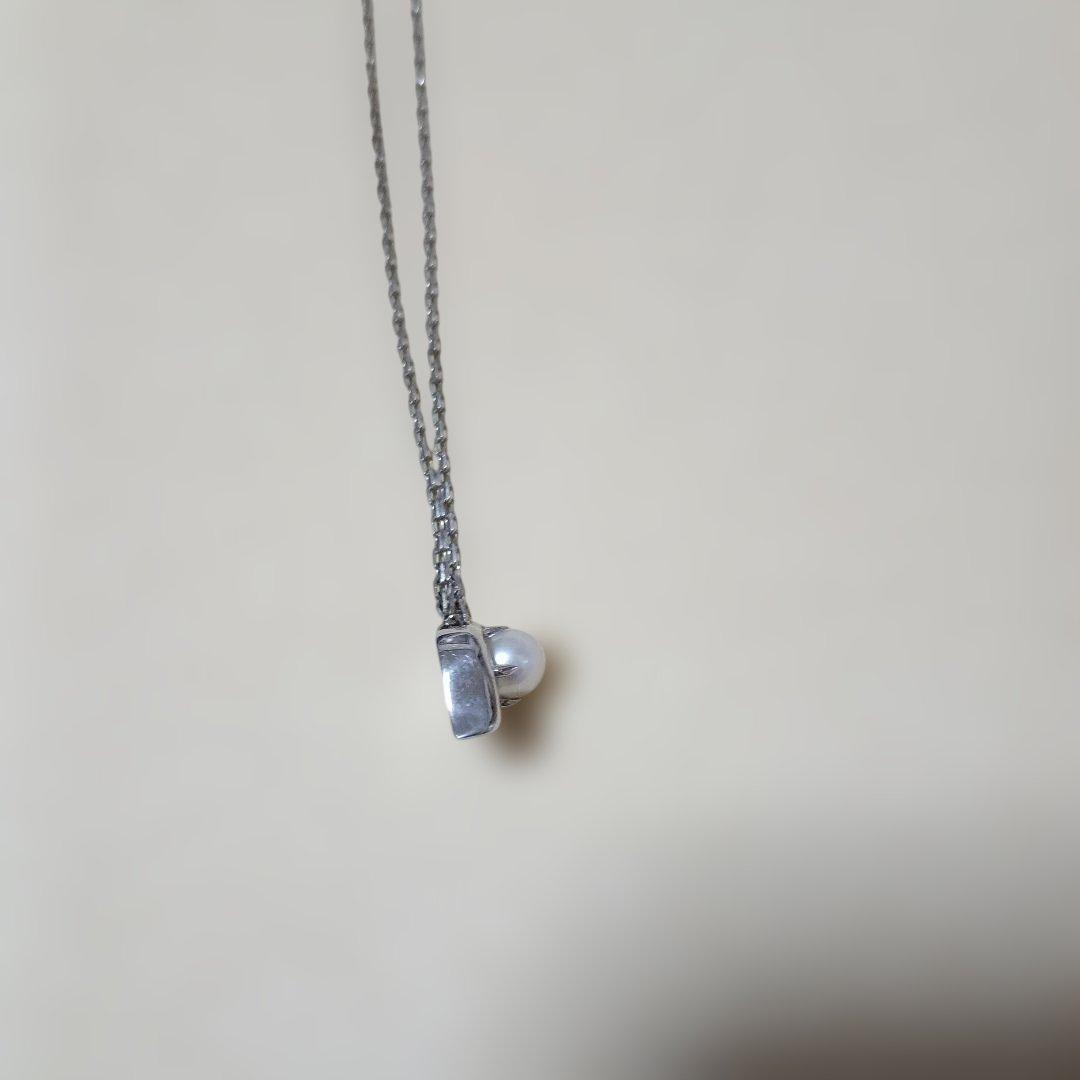 ジュエリマキPWG9パール付きネックレス