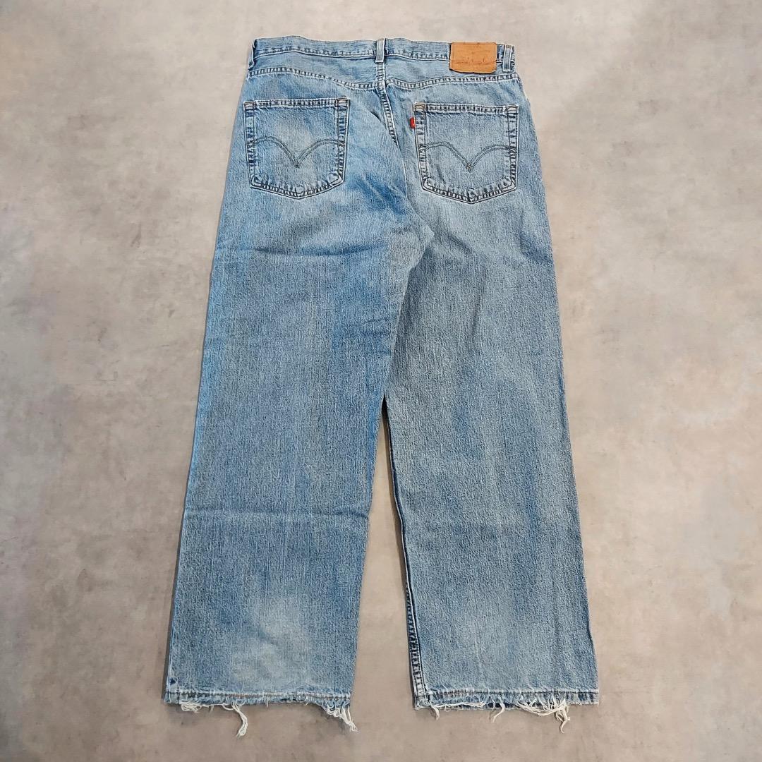 リーバイス569 Levis W36 ブルーデニム 青 00s 古着 18369