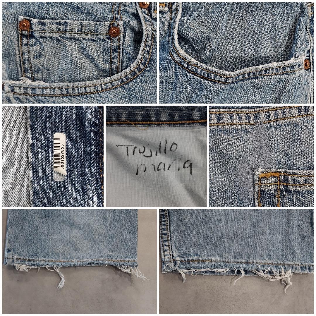 リーバイス569 Levis W36 ブルーデニム 青 00s 古着 18369