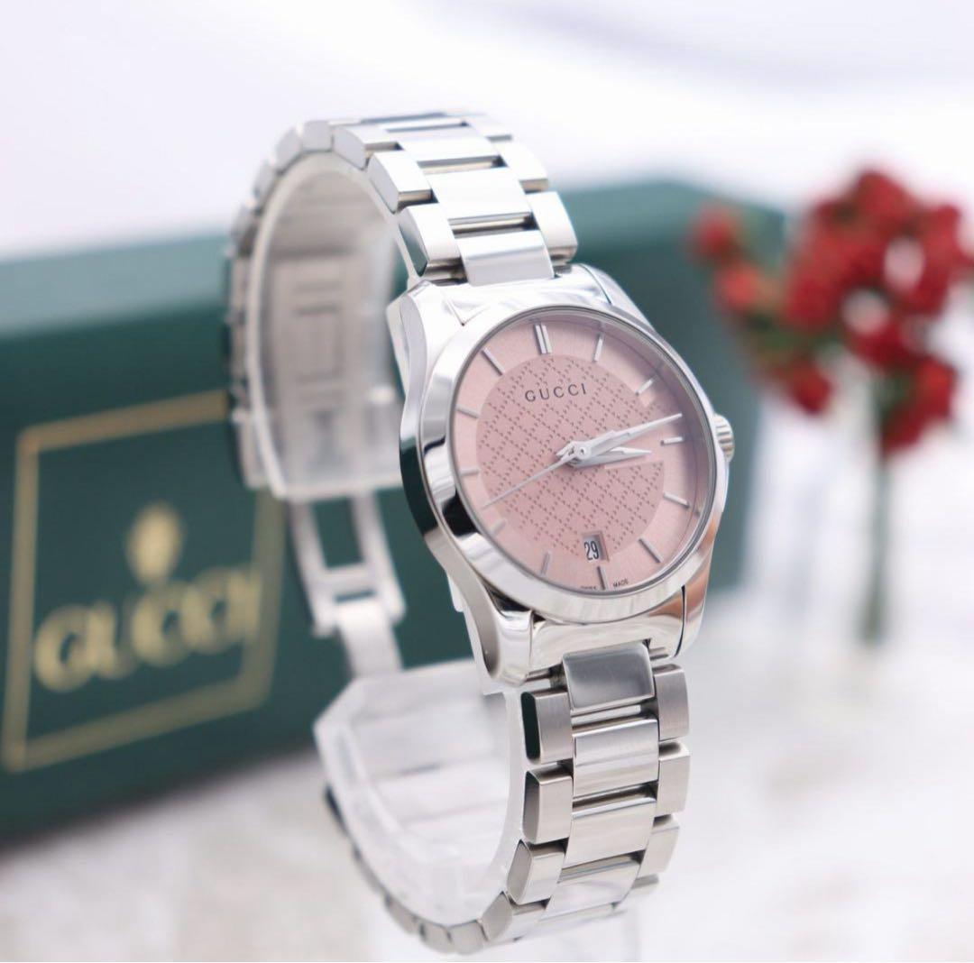 【美品】GUCCI 腕時計 Gタイムレス
