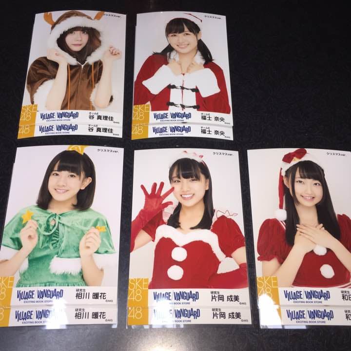 SKE48 ヴィレッジヴァンガード クリスマス 生写真 2種コンプ b 検)福袋