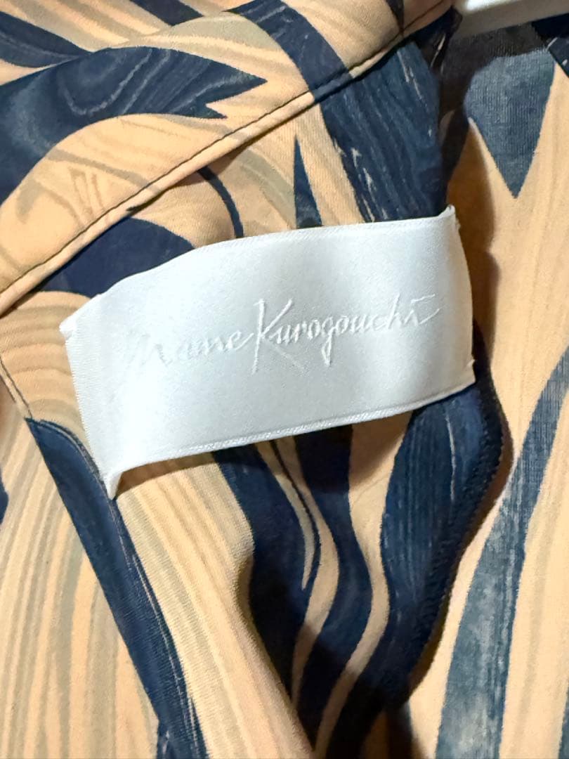 トップス Marble Print Jersey High Neck Top