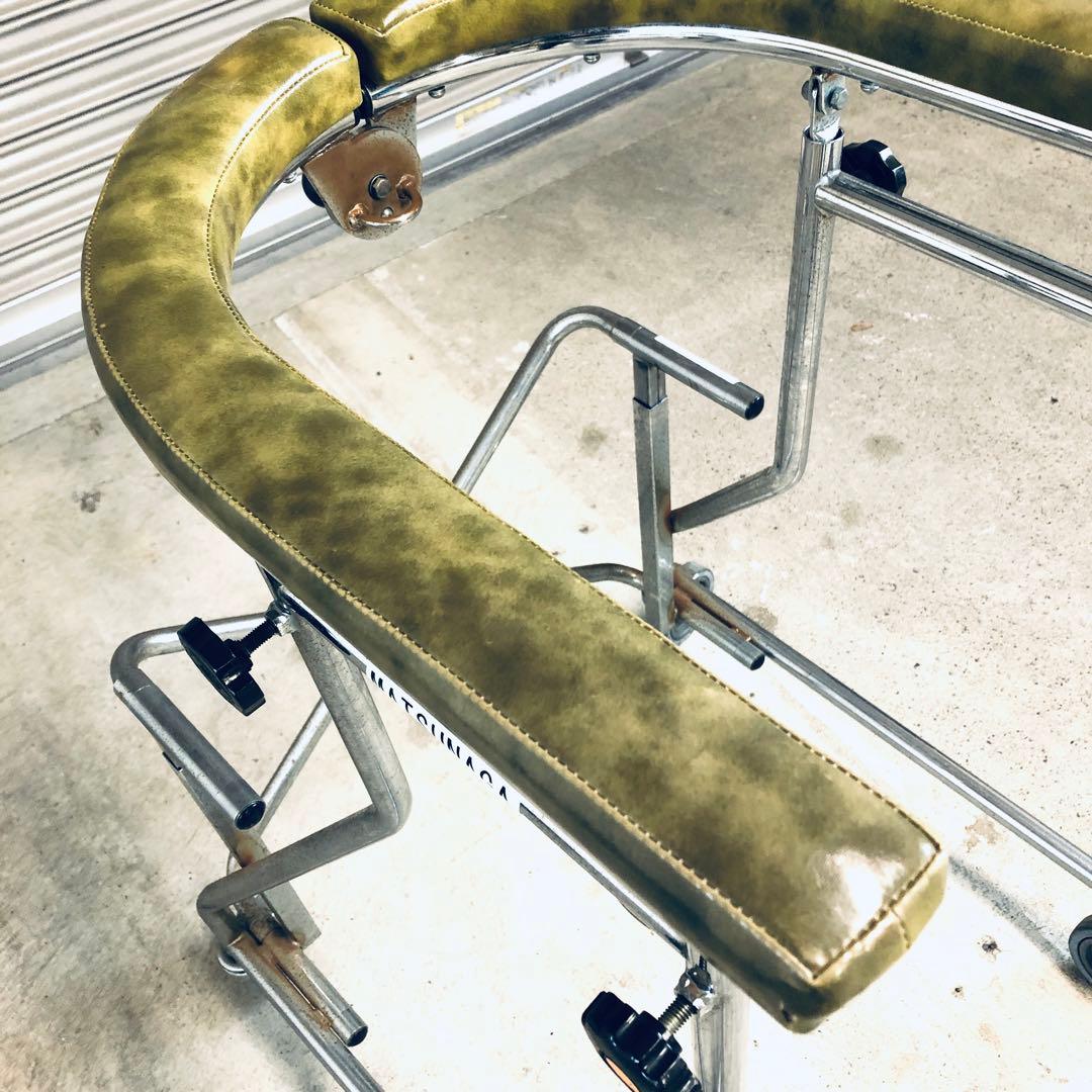 【送料無料】歩行器　介護　リハビリ　松永製作所　SM-10　折りたたみ　汚れ有り