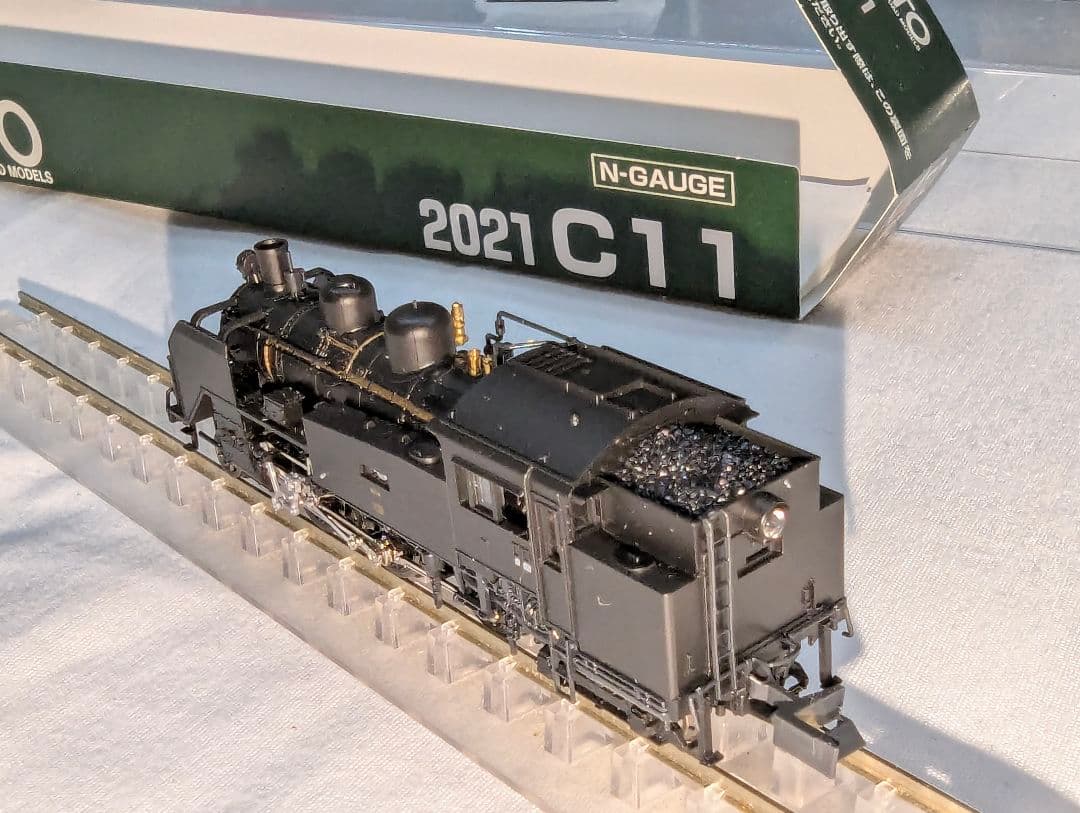 KATO　C11　蒸気機関車　【2021】　Nゲージ　パーツ未使用　美品