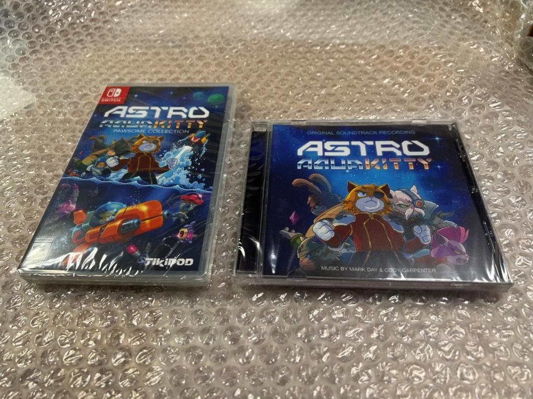 SW Astro Aqua Kitty サウントラ付属 北米版 新品未開封
