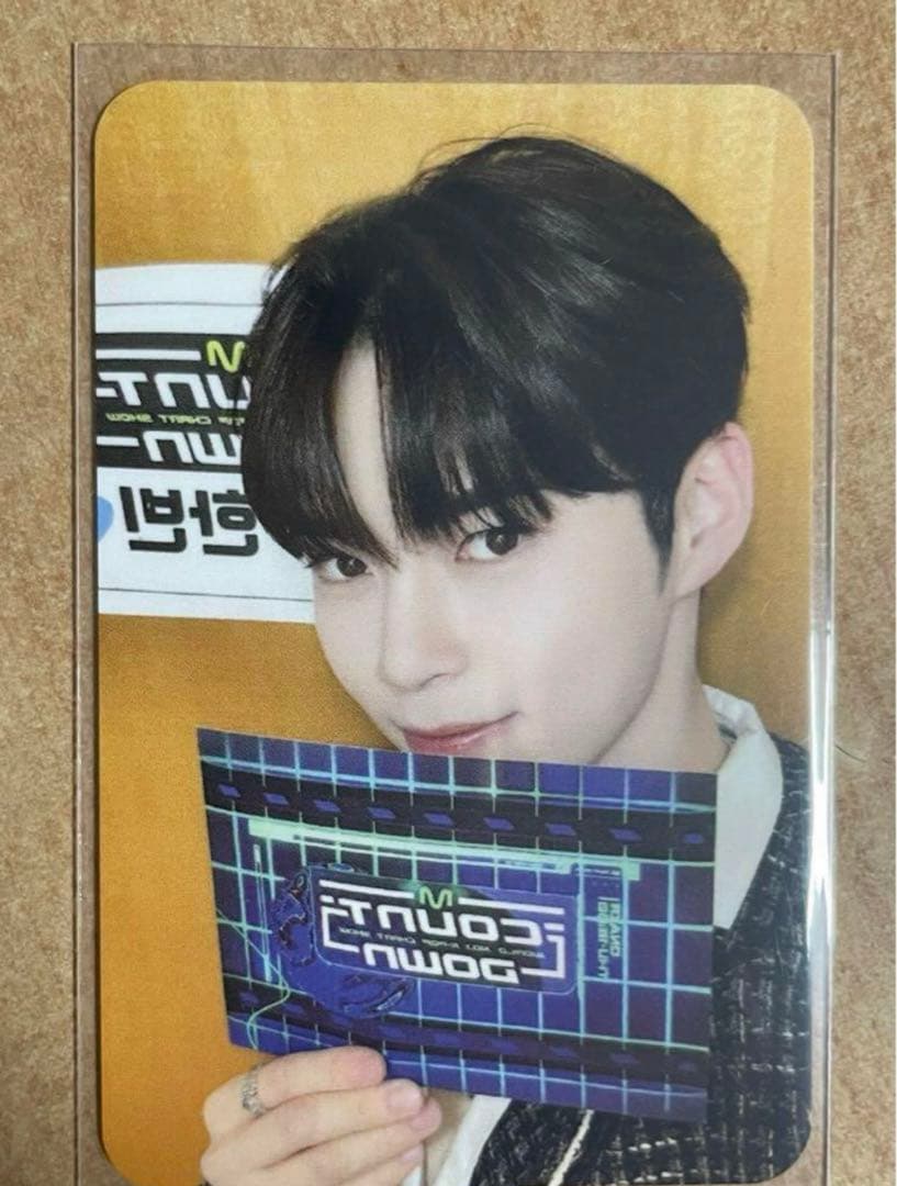 ZB1 ソンハンビン　m countdown サノク トレカ 公開放送