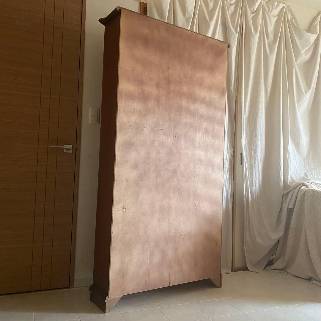 イタリア製　アンティーク　シェルフ　本棚　ヨーロピアン　英国カントリー　飾り棚