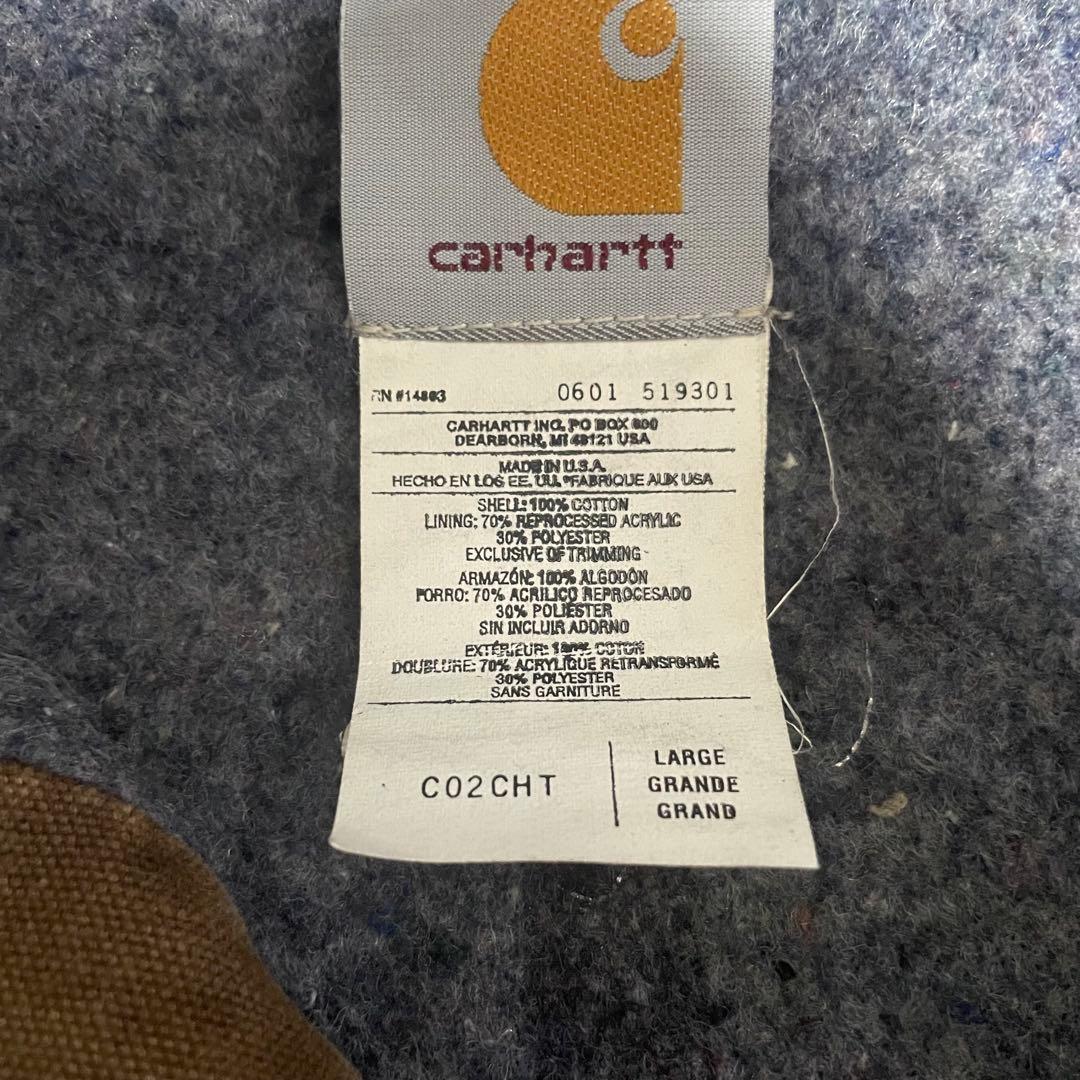 00s Carhartt ミシガンチョアコート L ブラウン