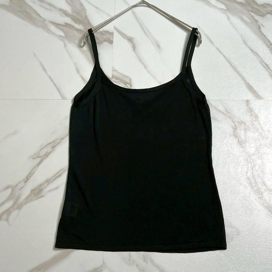 極美品 HERMES エルメス キャミソール ベスト タンクトップ イタリア製