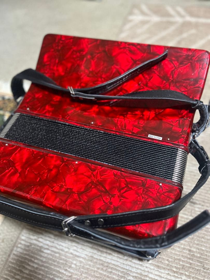 【KYORITSU】 キョーリツ アコーディオン ACD-400RD ケース付