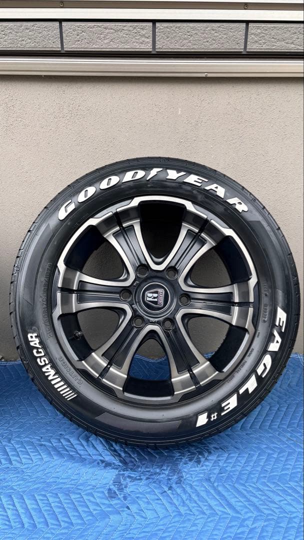 【きい】③タイヤホイール　バルベロ クリムソン 6穴 PCD139.7mm