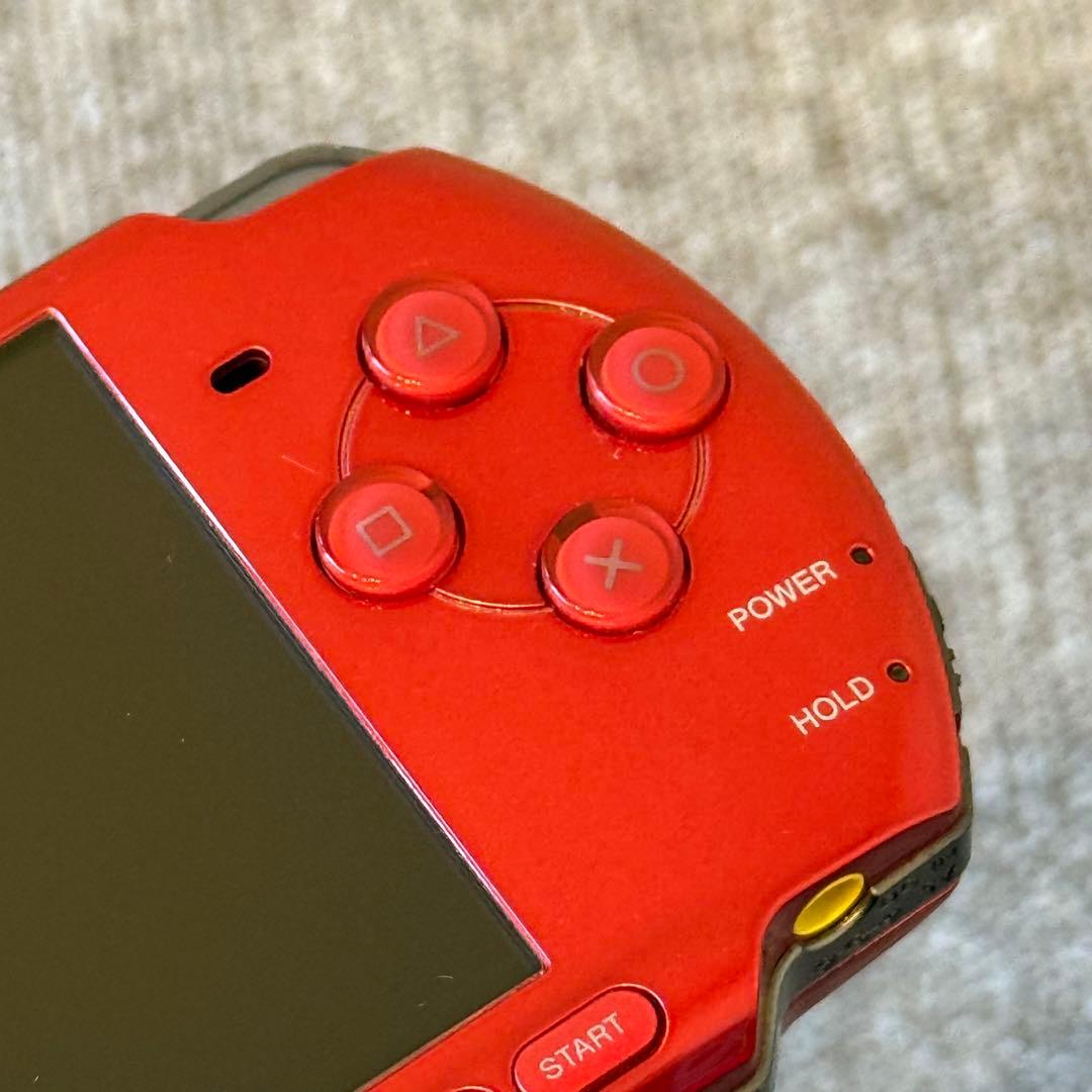 PSP-3000 本体 レッド