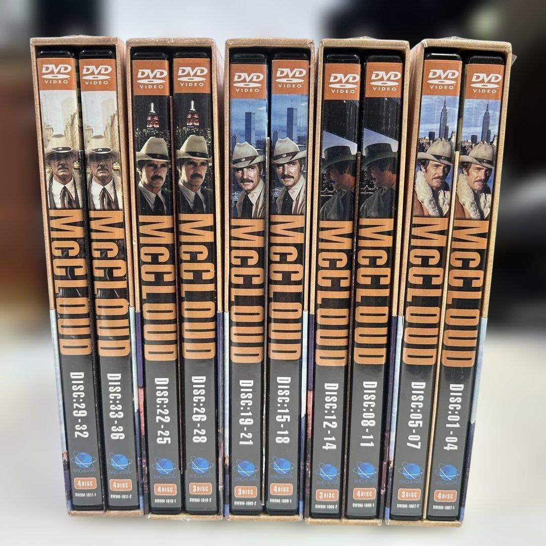 7014 デニス・ウィーバー「警部マクロード DVD-BOX 1～5」36枚組