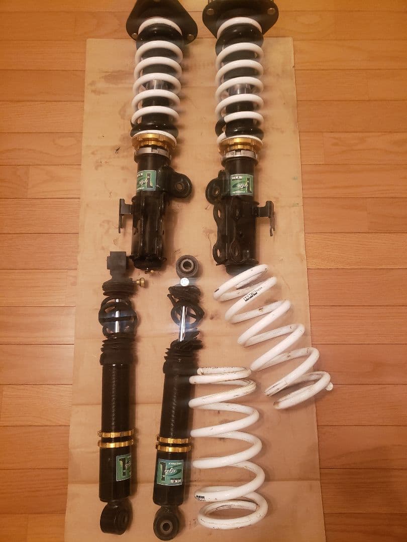 ヴェルファイア　30 HKS ハイパーMAX 車高調