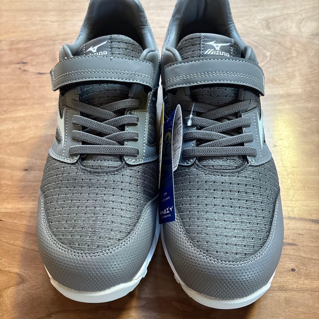 MIZUNO EU33L 安全靴　オールマイティ　グレー　28.0㎝