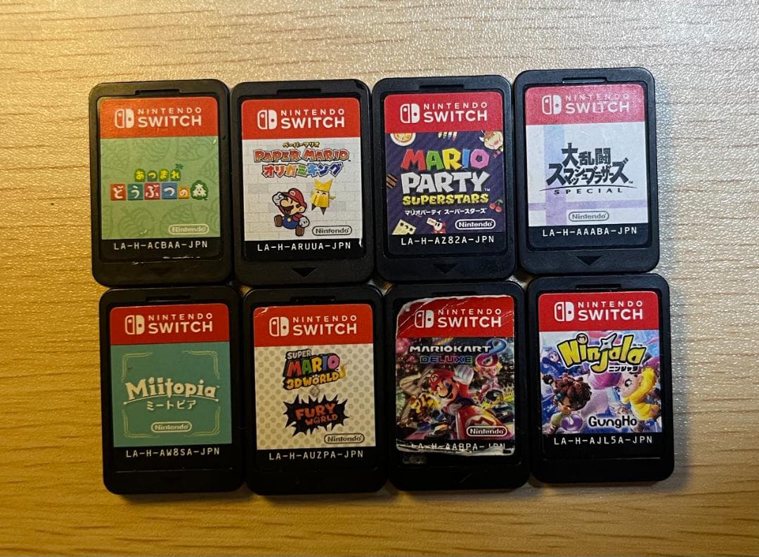 【特価】Nintendo Switch ソフト８本セット