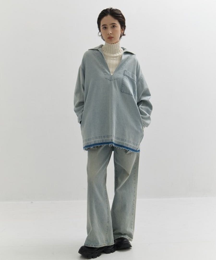 クラネ　デニムシャツ