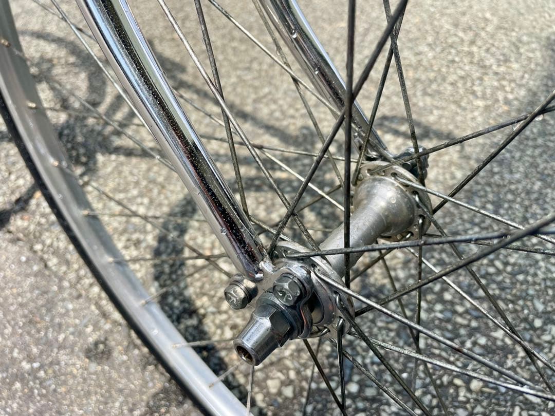 純国産ビンテージクロモリスポルティーフBSモノックス初代DEORE ランドナー