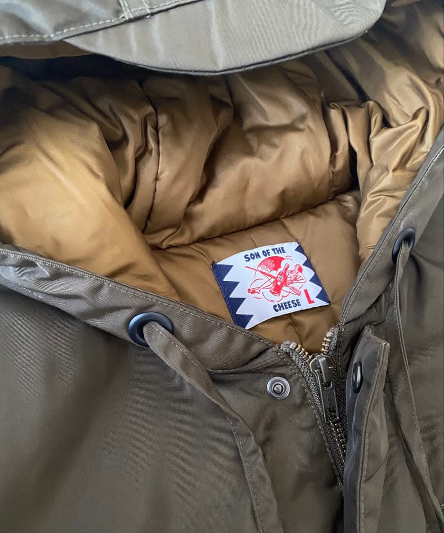 SON OF THE CHEESE / サノバチーズ 中綿 モッズコート