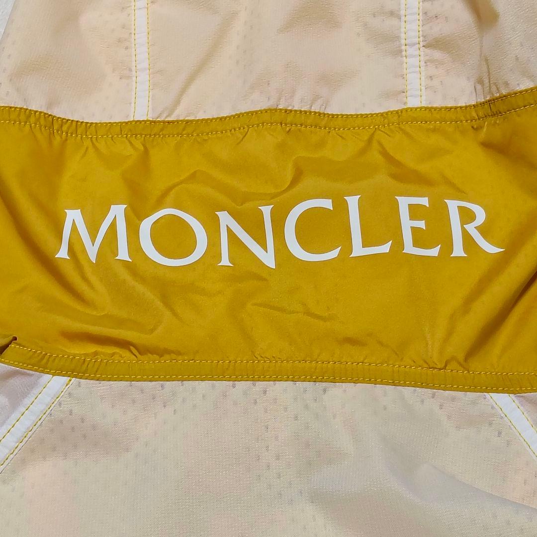 MONCLER　DOI　ナイロンジャケット　ホワイト　イエロー　Ｌ