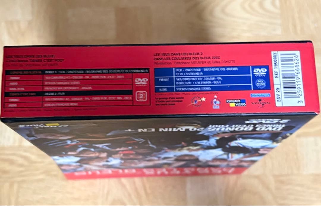 フランス代表◾️LES YEUX DANS LES BLEUS◾️DVD★ジダン