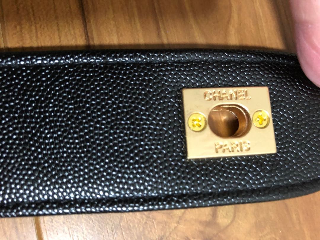 ノベルティ　ショルダーバッグ　チェーン　ブラック　2way