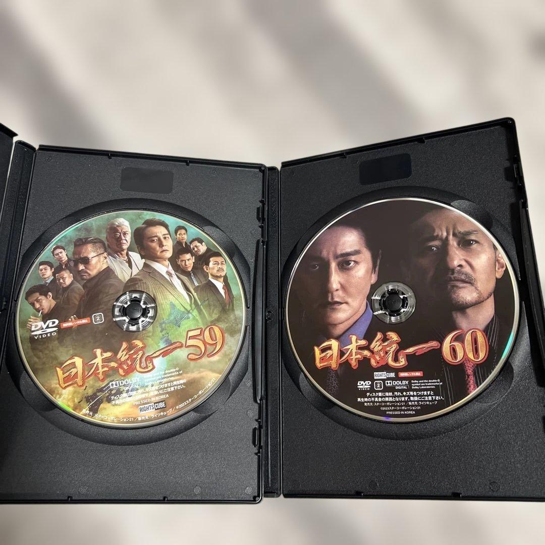 日本統一57～61DVD
