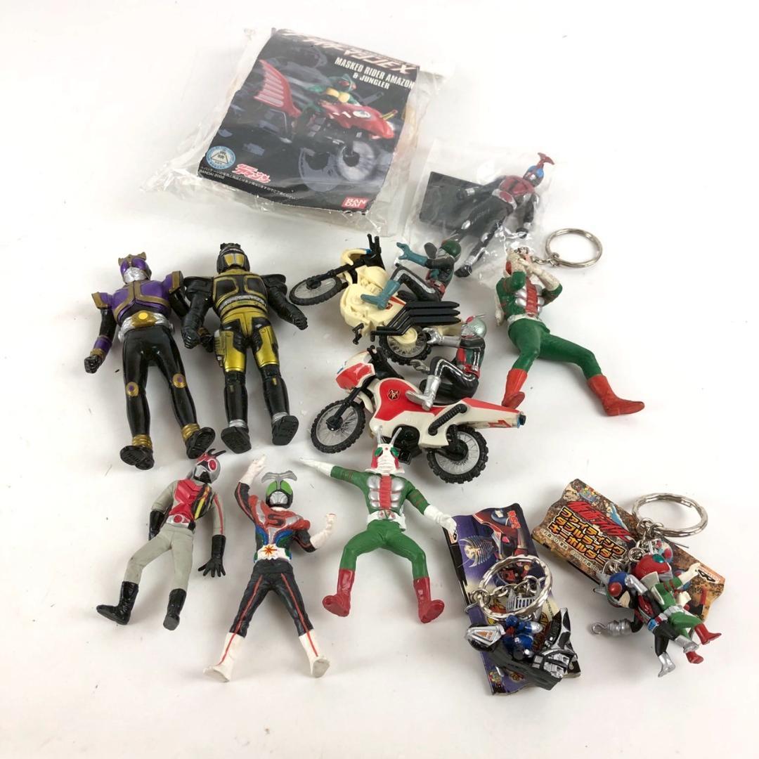 仮面ライダー フィギュア ミニカー キーホルダー 大量 まとめ売り 昭和 平成