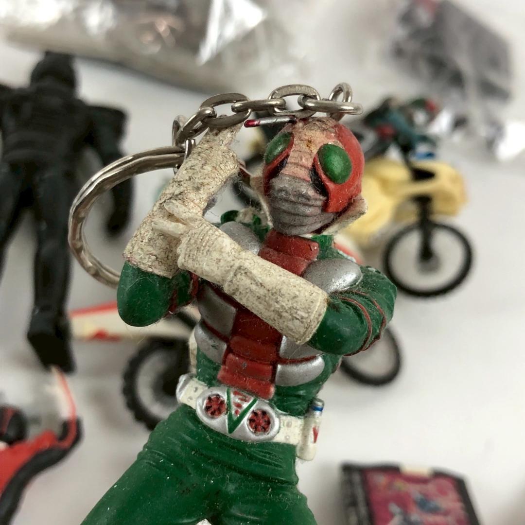 仮面ライダー フィギュア ミニカー キーホルダー 大量 まとめ売り 昭和 平成