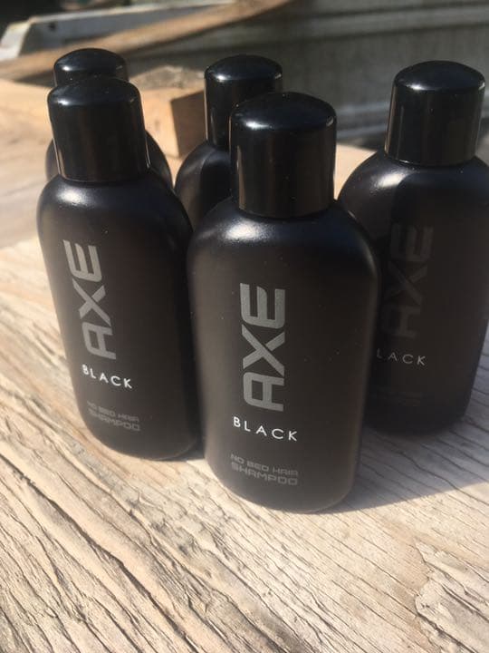 AXE BLACK ノーベッドヘアシャンプー5本