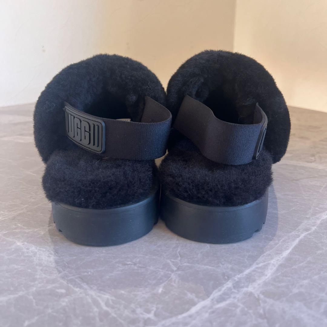 美品✨ UGG アグ スーパーフラッフ ブラック 24.0