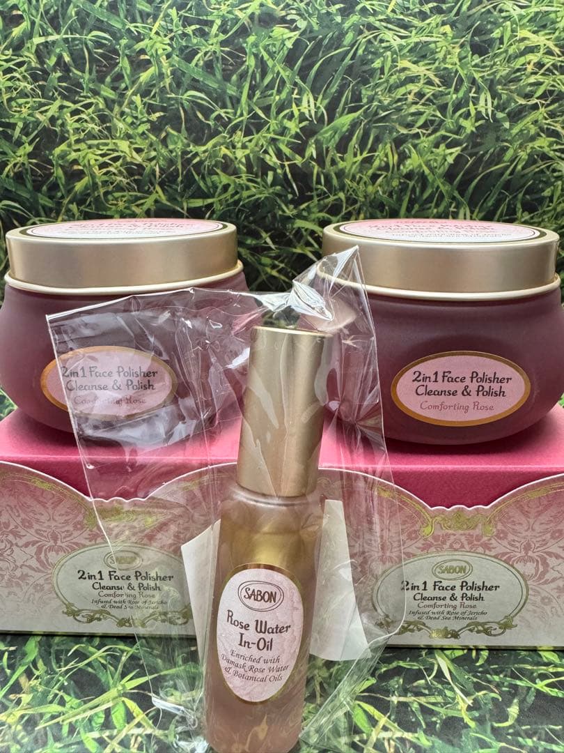 SABON フェイスポリッシャー コンフォーティングローズ　フローラルウォーター