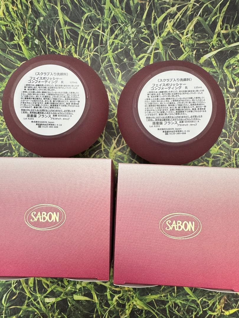 SABON フェイスポリッシャー コンフォーティングローズ　フローラルウォーター