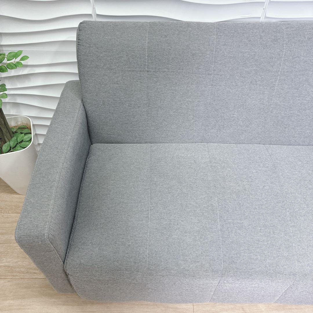 ◇アイリスオーヤマ◇ソファー◇2人掛け◇グレー◇大阪兵庫京都奈良滋賀和歌山◇