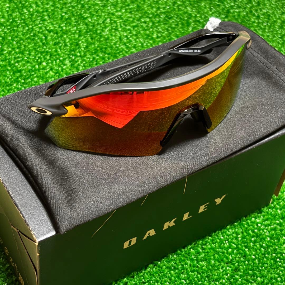 OAKLEY レーダープレート Radar Plate​ Prizm Ruby