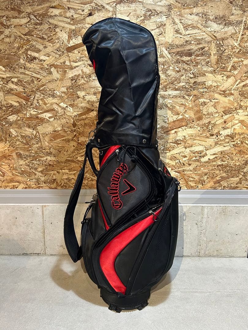 Callaway キャディバッグ 人気の黒赤　軽量モデル