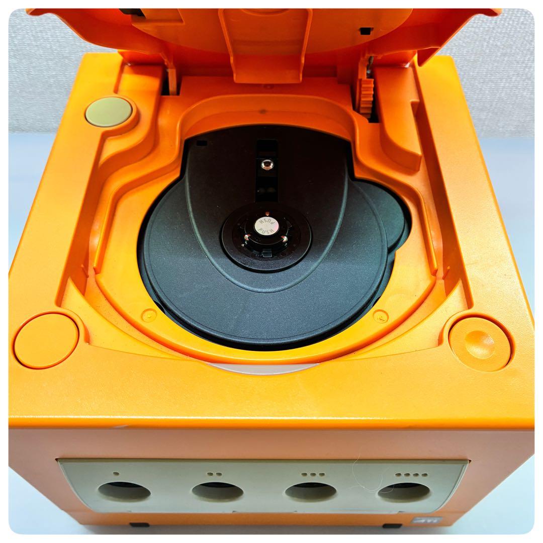 Nintendo ゲームキューブ 本体 オレンジ コントローラー　動作確認済み