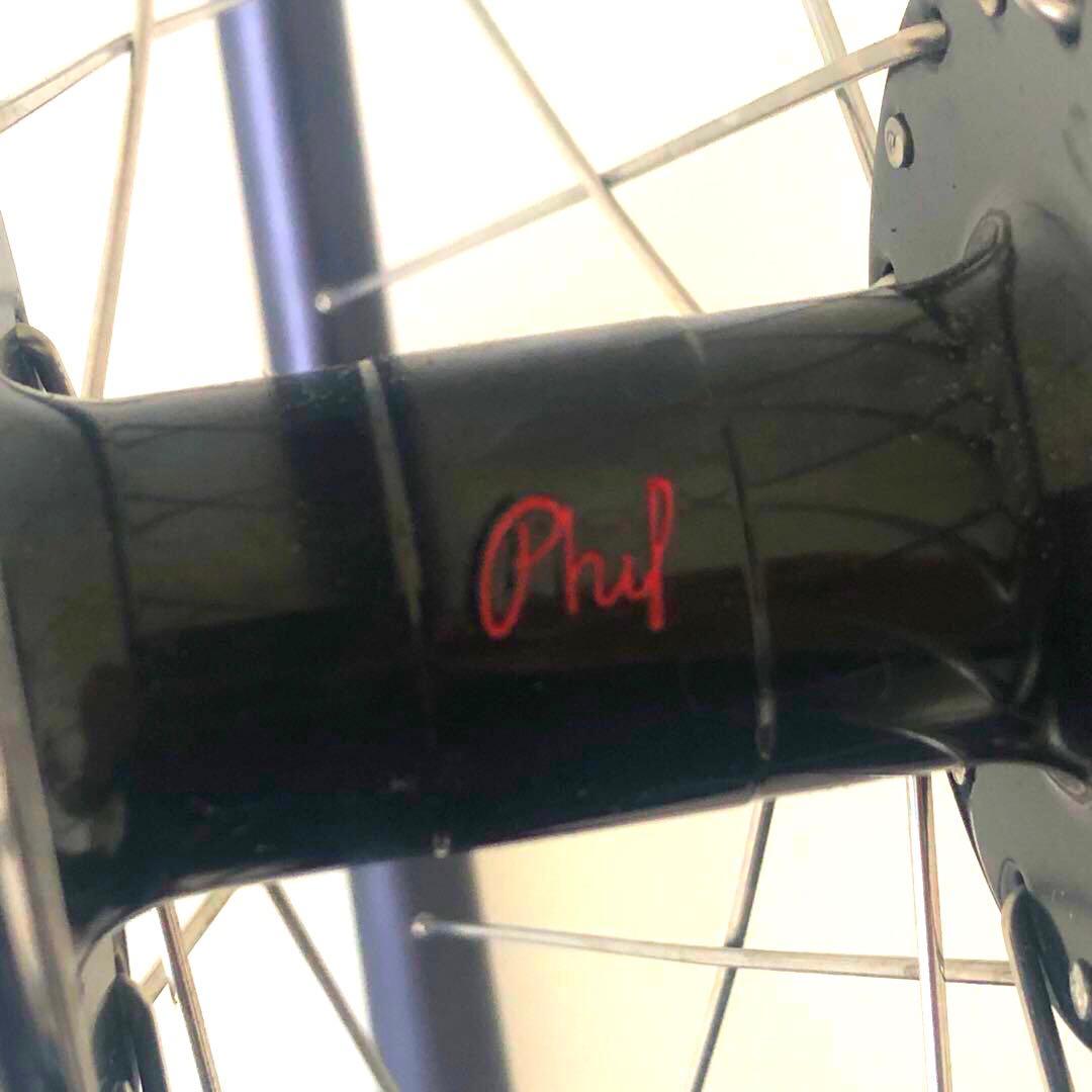 パーツ PHILWOOD TRACK HUB VELOCITY quill rim32H
