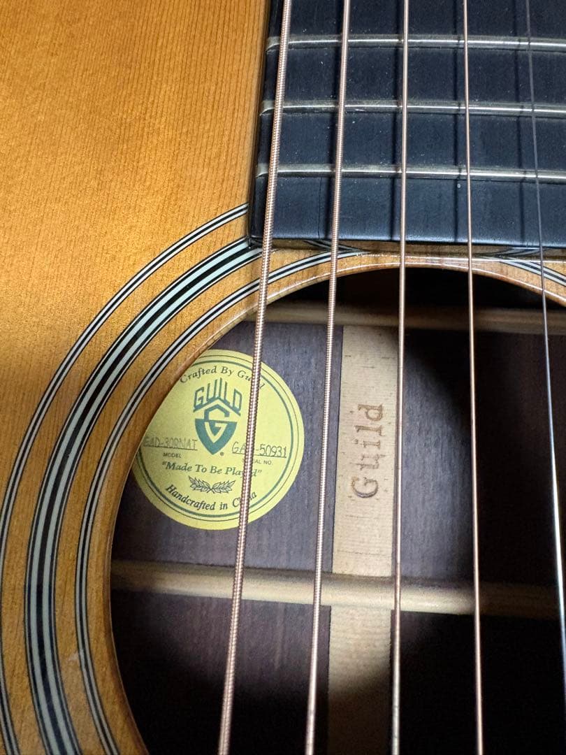 ギルドギター　GAD30R 鳴っております。