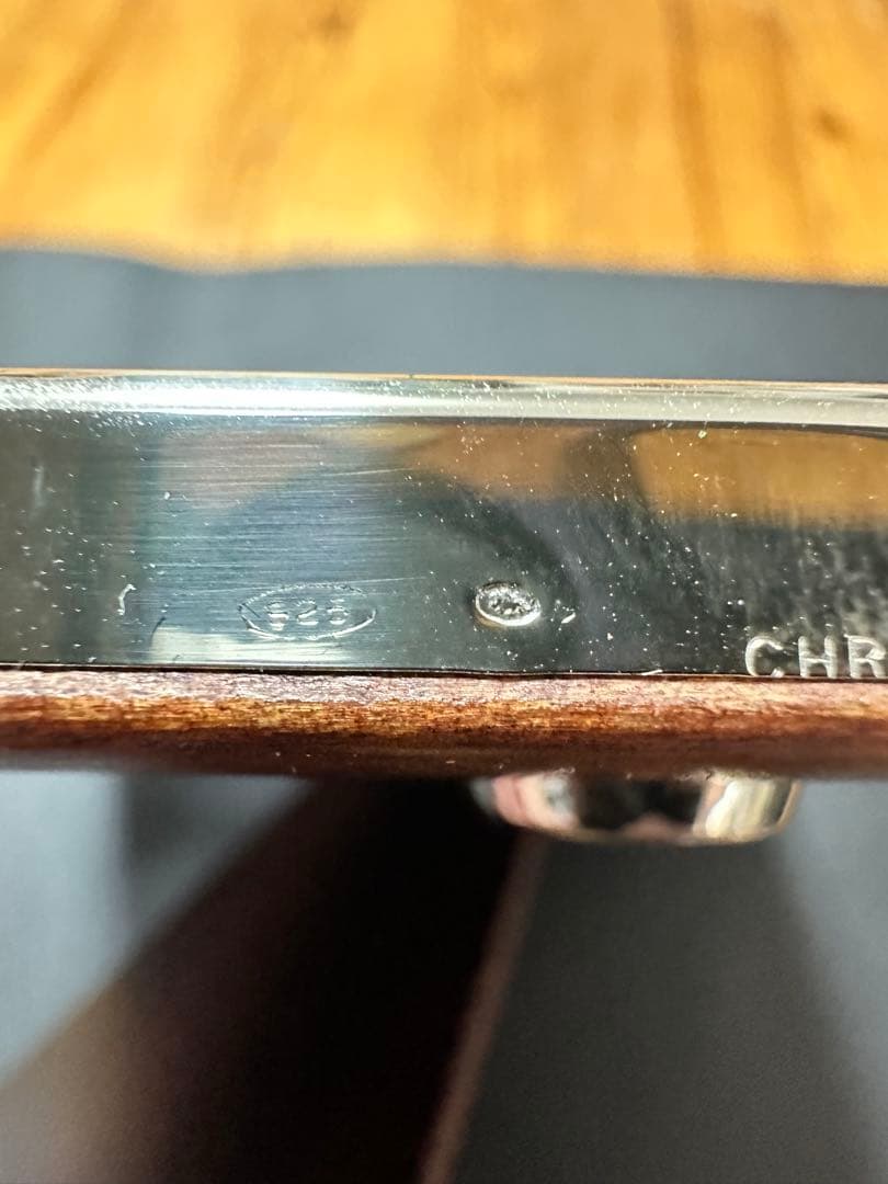 Christofle 925 スターリングシルバー フォトフレーム銀製.純銀