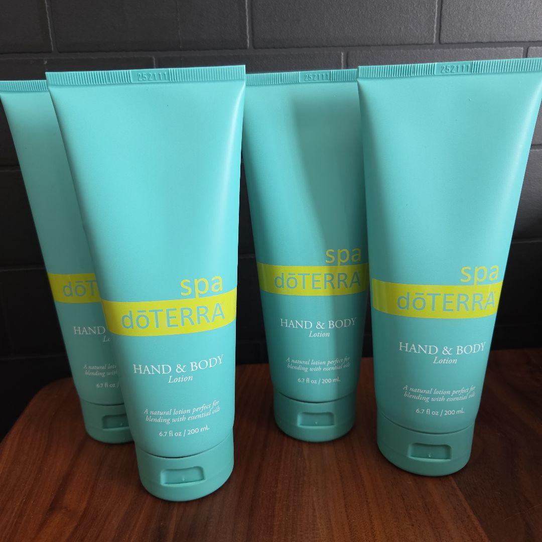 新品未使用 doTERRA ハンド&ボディローション 200ml×4本 クリーム