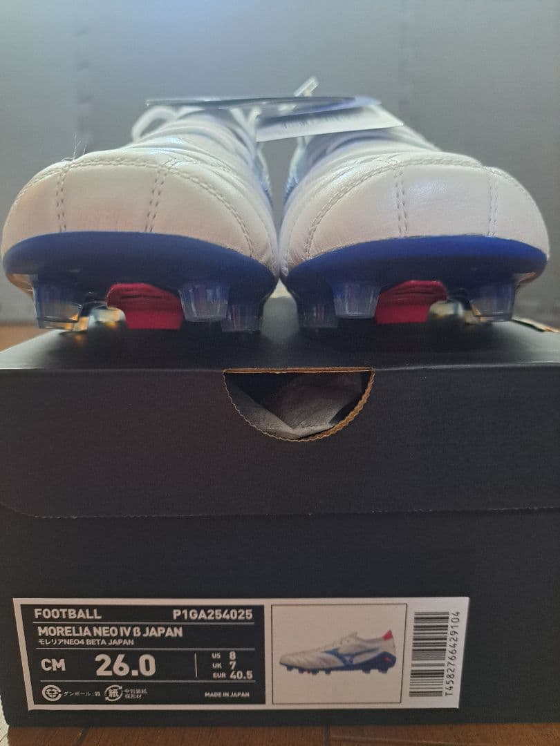 【キヨ】MIZUNO ミズノ モレリア ネオ IV ベータ　限定カラー